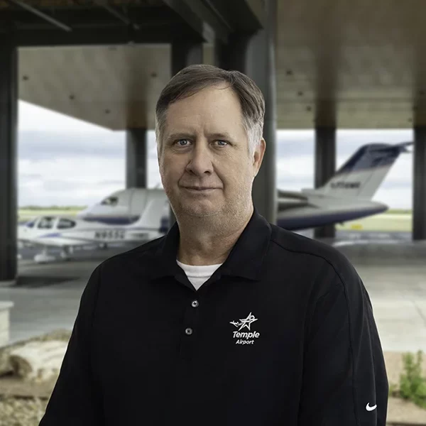Headshot of David Holmes - Operation Manager of Dragon-Miller Regional Airport